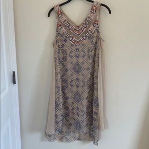Free people high low mini dress